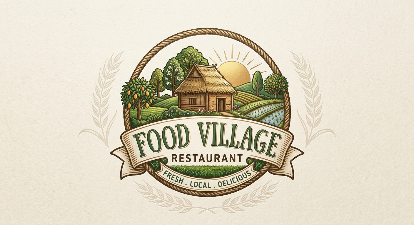 Food Village logo